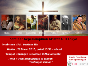 Flyer Seminar Kepemimpinan 2015